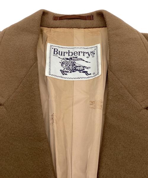 Burberry's（バーバリーズ）Burberry's (バーバリーズ) 90's カシミヤ混 ダブルチェスターコート ブラウン サイズ:9AB2の古着・服飾アイテム