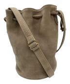 COACHコーチ）の古着「巾着ショルダーバッグ / 4931 / OLD COACH」｜ベージュ