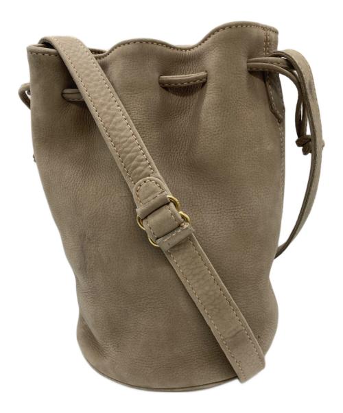 COACH（コーチ）COACH (コーチ) 巾着ショルダーバッグ / 4931 / OLD COACH ベージュの古着・服飾アイテム