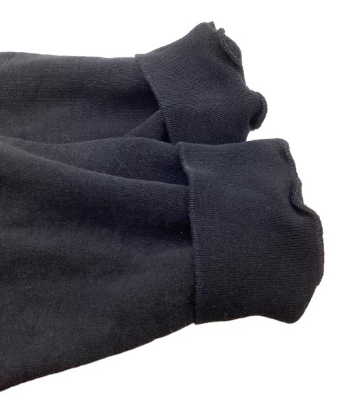 cease（シーズ）cease (シーズ) ジップスウェット ブラック サイズ:ＸＬの古着・服飾アイテム