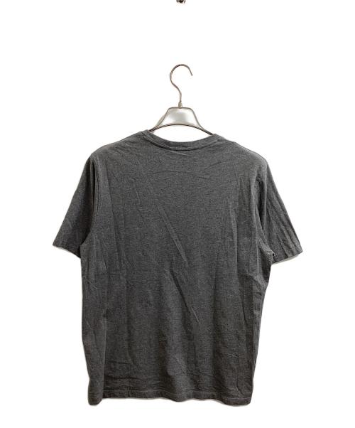 maison kitsune（メゾンキツネ）MAISON KITSUNE (メゾンキツネ) FOX HEAD PATCH REGULAR TEE SHIRT グレー サイズ:Ｍの古着・服飾アイテム