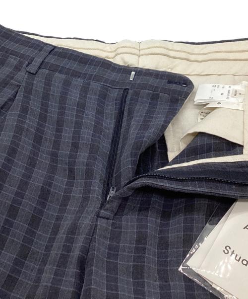 Acne studios（アクネ ストゥディオズ）Acne studios (アクネ ストゥディオズ) リネンパンツ / 45241-81-043 ネイビー サイズ:44の古着・服飾アイテム