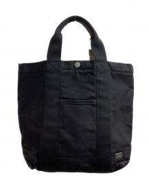 PORTER（ポーター）の古着「PAINT  TOTE BAG / 716-06633」｜ブラック