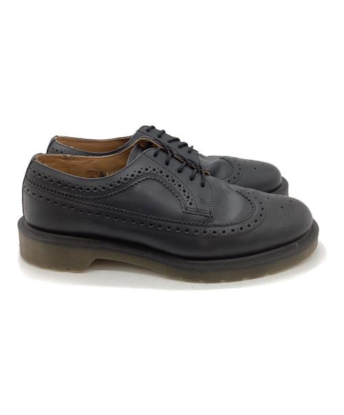 Dr.Martens（ドクターマーチン）Dr.Martens (ドクターマーチン) BROUGUE SHOE / ブローグシューズ / 3989 ブラック サイズ:42の古着・服飾アイテム