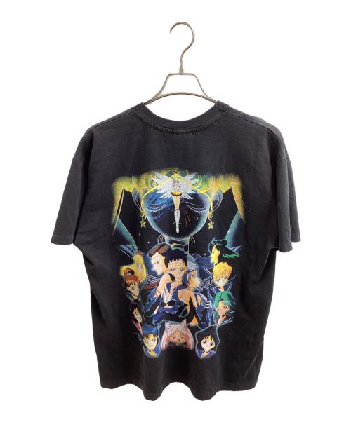 SCREEN STARS（スクリーンズスターズ）SCREEN STARS (スクリーンズスターズ) プリントTシャツ　/　セーラームーン ブラック サイズ:ＸＬの古着・服飾アイテム