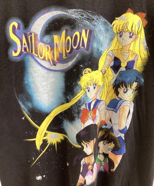 SCREEN STARS（スクリーンズスターズ）SCREEN STARS (スクリーンズスターズ) プリントTシャツ　/　セーラームーン ブラック サイズ:ＸＬの古着・服飾アイテム