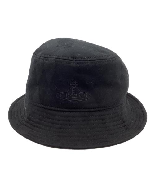 Vivienne Westwood（ヴィヴィアンウエストウッド）Vivienne Westwood (ヴィヴィアンウエストウッド) ハット ブラック サイズ:Freeの古着・服飾アイテム
