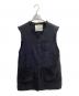 pual ce cin（ピュアルセシン）の古着「Cotton Tweed Vest / 0241070080」｜ブラック
