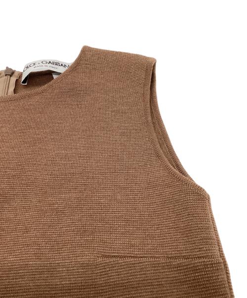 DOLCE & GABBANA（ドルチェ＆ガッバーナ）DOLCE & GABBANA (ドルチェ＆ガッバーナ) アンサンブルジャケット / 2EC6044AF ブラウン サイズ:42の古着・服飾アイテム