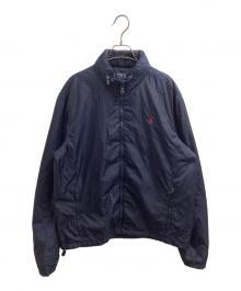 POLO RALPH LAUREN（ポロ・ラルフローレン）の古着「ナイロン中綿ジャケット / 710616468001」｜ネイビー