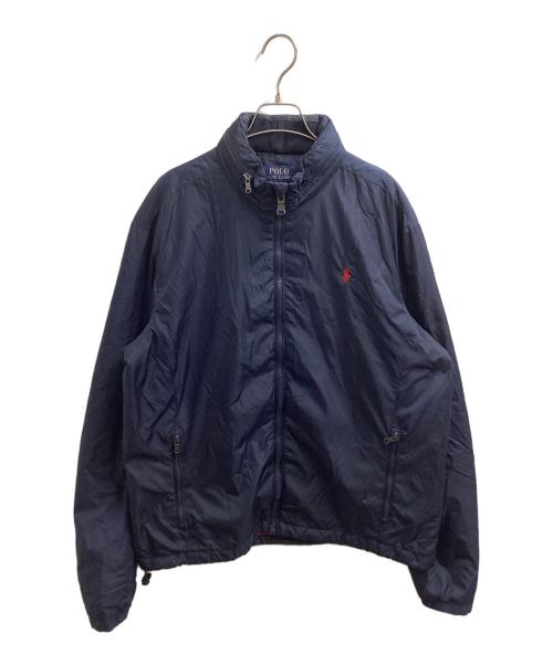 POLO RALPH LAUREN（ポロ・ラルフローレン）POLO RALPH LAUREN (ポロ・ラルフローレン) ナイロン中綿ジャケット / 710616468001 ネイビー サイズ:Lの古着・服飾アイテム