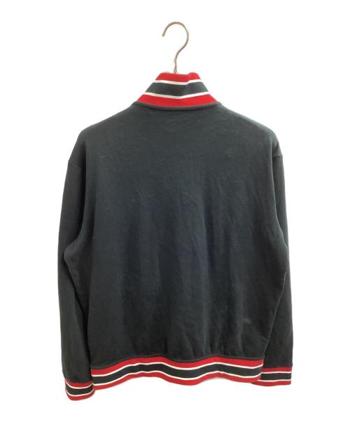 POLO RALPH LAUREN（ポロ・ラルフローレン）POLO RALPH LAUREN (ポロ・ラルフローレン) ジップアップスウェット ブラック サイズ:Lの古着・服飾アイテム