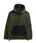 POLO RALPH LAURENポロ・ラルフローレン）の古着「ハイブリッドジップパーカー」｜オリーブ