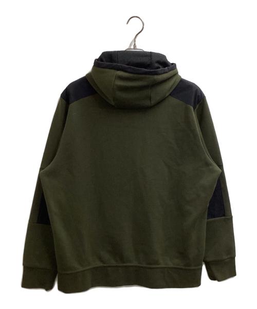 POLO RALPH LAUREN（ポロ・ラルフローレン）POLO RALPH LAUREN (ポロ・ラルフローレン) ハイブリッドジップパーカー オリーブ サイズ:Lの古着・服飾アイテム