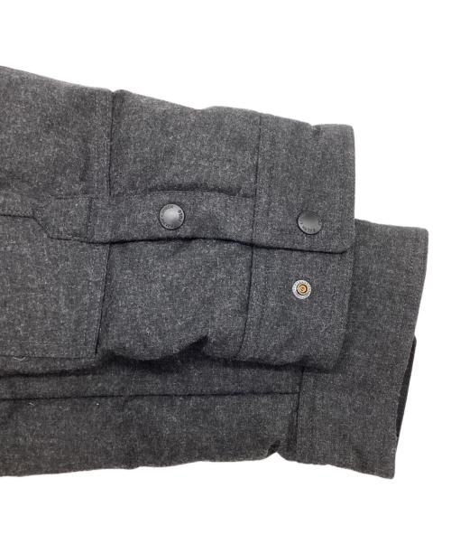 POLO RALPH LAUREN（ポロ・ラルフローレン）POLO RALPH LAUREN (ポロ・ラルフローレン) ダウン メルトン シャツ ジャケット グレー サイズ:ＸＸＬの古着・服飾アイテム