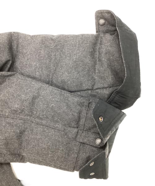 POLO RALPH LAUREN（ポロ・ラルフローレン）POLO RALPH LAUREN (ポロ・ラルフローレン) ダウン メルトン シャツ ジャケット グレー サイズ:ＸＸＬの古着・服飾アイテム