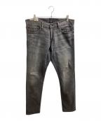 POLO RALPH LAURENポロ・ラルフローレン）の古着「デニムパンツ」｜グレー