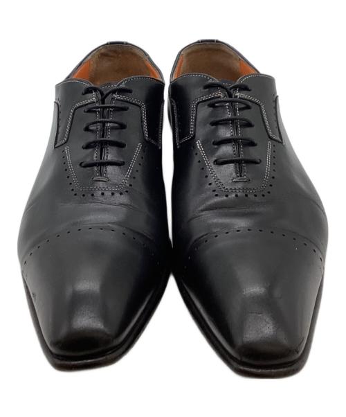 Santoni（サントーニ）Santoni (サントーニ) レザーシューズ ブラック サイズ:7の古着・服飾アイテム
