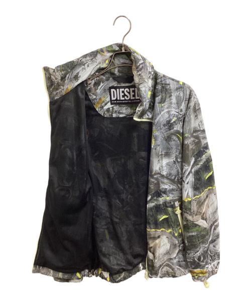 DIESEL（ディーゼル）DIESEL (ディーゼル) J WARREL PRINT グレー サイズ:50の古着・服飾アイテム