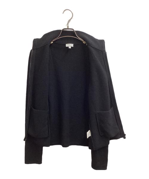 AKRIS（アクリス）AKRIS (アクリス) カシミヤ混ドライバーズニット ブラック サイズ:38の古着・服飾アイテム