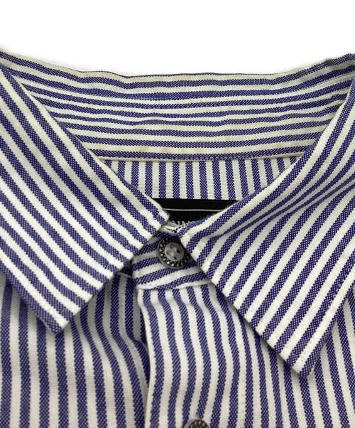 ANREALAGE（アンリアレイジ）ANREALAGE (アンリアレイジ) Rolled hem shirts / ロールドヘムシャツ ブルー サイズ:48の古着・服飾アイテム