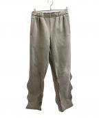 masuエムエーエスユー）の古着「FLOCKY DOLL PANTS / フロッキードールパンツ / MASS-PT0924」｜グレー