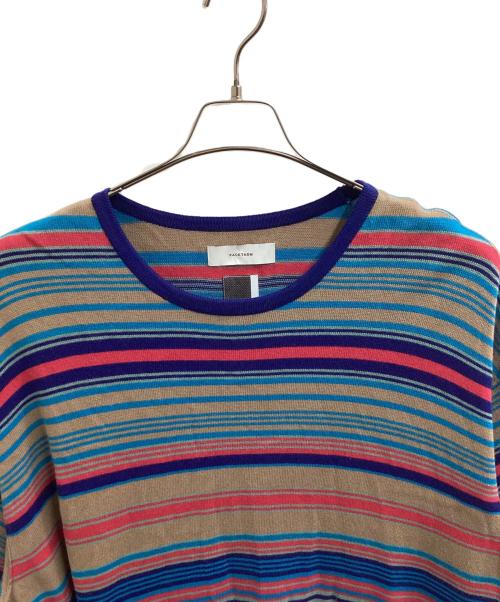 FACETASM（ファセッタズム）FACETASM (ファセッタズム) BELTED KNIT TEE　/　SR0-TEE-U08 マルチカラー サイズ:5の古着・服飾アイテム