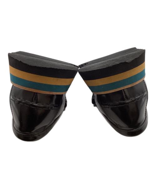 kolor/BEACON（カラービーコン）kolor/BEACON (カラービーコン) シャークソールローファー / 25SBM-A01531 ブラック サイズ:27.5cmの古着・服飾アイテム