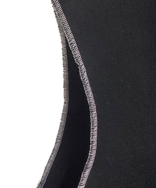 sulvam（サルバム）sulvam (サルバム) Double face no sleeve top / プルオーバーベスト / SP-T01-600 / Made in JAPAN ブラック サイズ:Lの古着・服飾アイテム