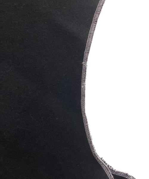 sulvam（サルバム）sulvam (サルバム) Double face no sleeve top / プルオーバーベスト / SP-T01-600 / Made in JAPAN ブラック サイズ:Lの古着・服飾アイテム