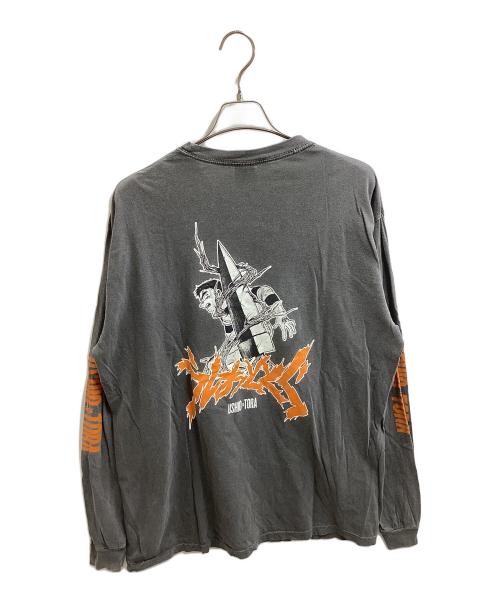 MEQRI（メクリ）MEQRI (メクリ) 長袖Tシャツ / うしおととら グレー サイズ:XLの古着・服飾アイテム