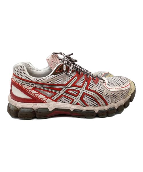 asics（アシックス）asics (アシックス) UB9-S GEL-KAYANO 20 / 1203A456 / Kiko Kostadinovキュレーションモデル ホワイト×レッド サイズ:26.5cmの古着・服飾アイテム