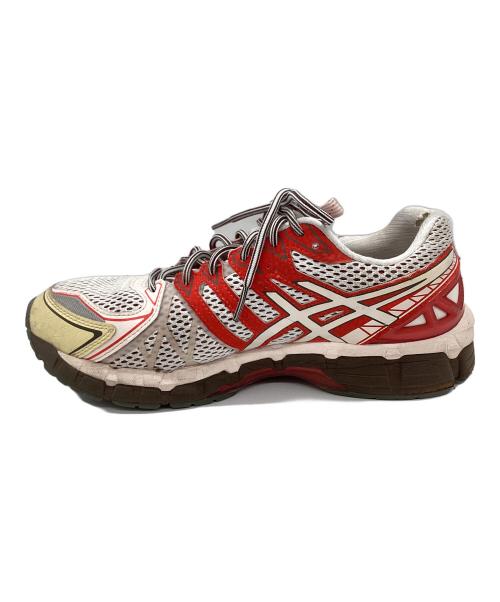 asics（アシックス）asics (アシックス) UB9-S GEL-KAYANO 20 / 1203A456 / Kiko Kostadinovキュレーションモデル ホワイト×レッド サイズ:26.5cmの古着・服飾アイテム