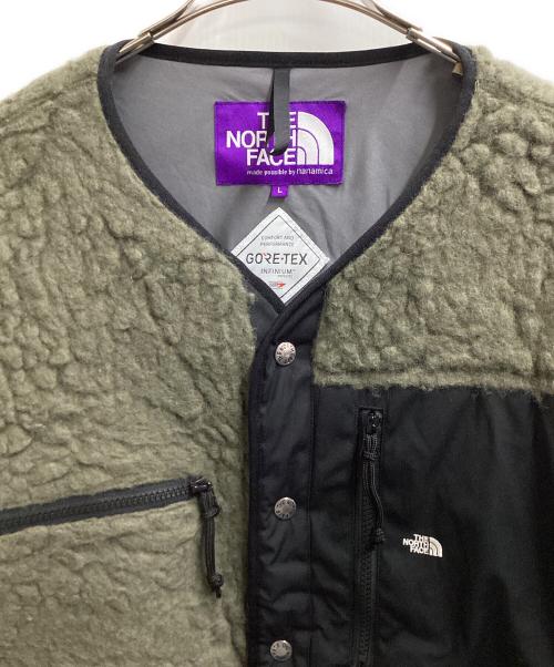 THE NORTH FACE（ザ ノース フェイス）THE NORTH FACE (ザ ノース フェイス) Wool Boa Fleece Field Cardigan　/　NA2250N　/　GORE-TEX オリーブ サイズ:Lの古着・服飾アイテム