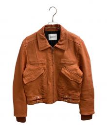 AMBUSH（アンブッシュ）の古着「シープレザージャケット　/　12111795　/　19AW」｜ネイビー