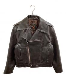 ROYAL COACH（ロイヤルコーチ）の古着「レザージャケット」｜ブラウン