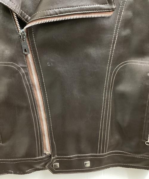 ROYAL COACH（ロイヤルコーチ）ROYAL COACH (ロイヤルコーチ) レザージャケット ブラウン サイズ:Lの古着・服飾アイテム