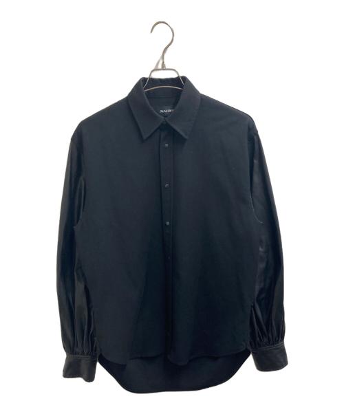AVALONE（アヴァロン）AVALONE (アヴァロン) 切替シャツ　/　A-20SS-BSS ブラック サイズ:3の古着・服飾アイテム
