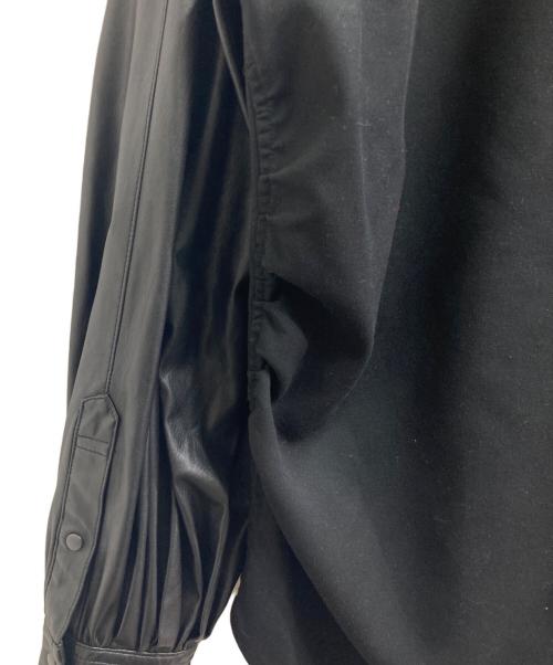 AVALONE（アヴァロン）AVALONE (アヴァロン) 切替シャツ　/　A-20SS-BSS ブラック サイズ:3の古着・服飾アイテム