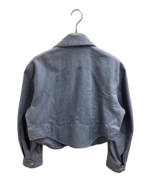 TOKIO（トキオ）TOKIO (トキオ) ビックカラーショートブルゾン　/　23AW-TKO-BL01 ブルー サイズ:-の古着・服飾アイテム