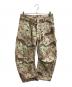 CONZ（コンズ）の古着「CAMO DUCK DOUBLE KNEE CURVED LEG PANTS / カモダックダブルニーカーブドレグパンツ」｜ベージュ