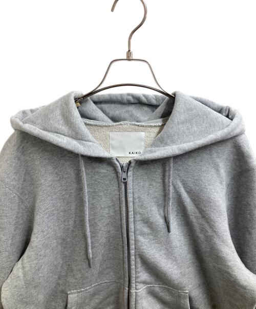 kaiko（カイコー）KAIKO (カイコー) DOUBLE ZIP PARKA　/　KAIKO-24-101 グレー サイズ:3の古着・服飾アイテム