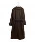 MaxMara (マックスマーラ) バージンウール ダブルチェスターコート / 銀タグ ブラウン サイズ:40：15000円