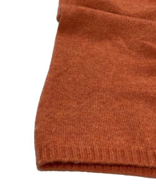 Agnona（アニオナ）Agnona (アニオナ) カシミヤタートルネックニット オレンジ サイズ:42の古着・服飾アイテム