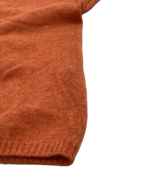 Agnona（アニオナ）Agnona (アニオナ) カシミヤタートルネックニット オレンジ サイズ:42の古着・服飾アイテム