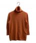 Agnona（アニオナ）の古着「カシミヤタートルネックニット」｜オレンジ