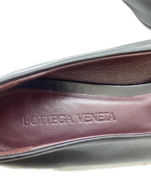 BOTTEGA VENETA（ボッテガベネタ）BOTTEGA VENETA (ボッテガベネタ) アーモンド スクエアトゥフラットパンプス　/　608872 6 サイズ:37　1/2の古着・服飾アイテム