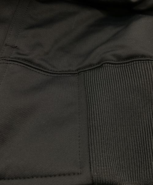 COMME des GARCONS HOMME（コムデギャルソン オム）COMME des GARCONS HOMME (コムデギャルソン オム) 綿ナイロン裏毛ジャージカーディガン / HQ-T007 ブラック サイズ:Lの古着・服飾アイテム