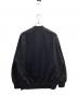 COMME des GARCONS HOMME (コムデギャルソン オム) 綿ナイロン裏毛ジャージカーディガン / HQ-T007 ブラック サイズ:L：45000円
