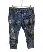 DOLCE & GABBANAドルチェ＆ガッバーナ）の古着「多重ポケットデニムパンツ / G3CZAP/G9N20」｜インディゴ